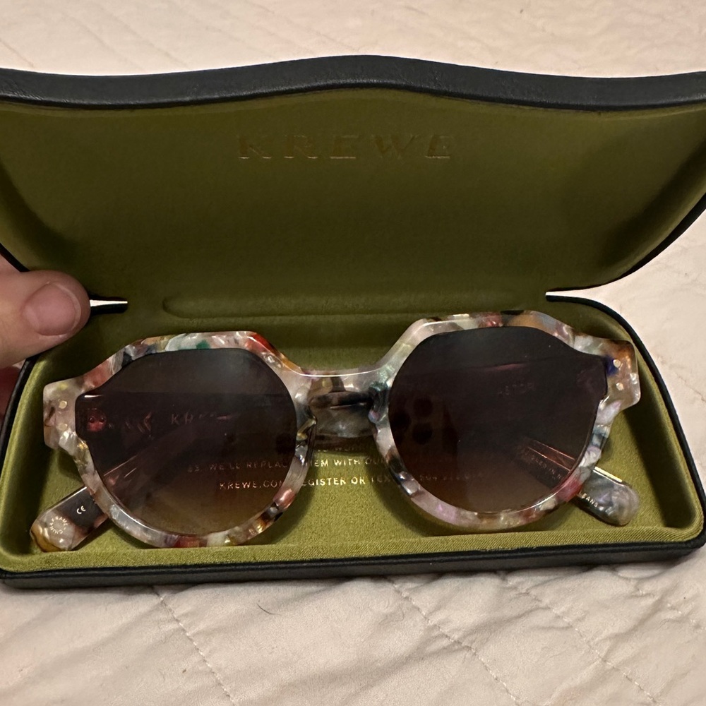 KREWE Astor Sunglasses in Gelato Multicolor